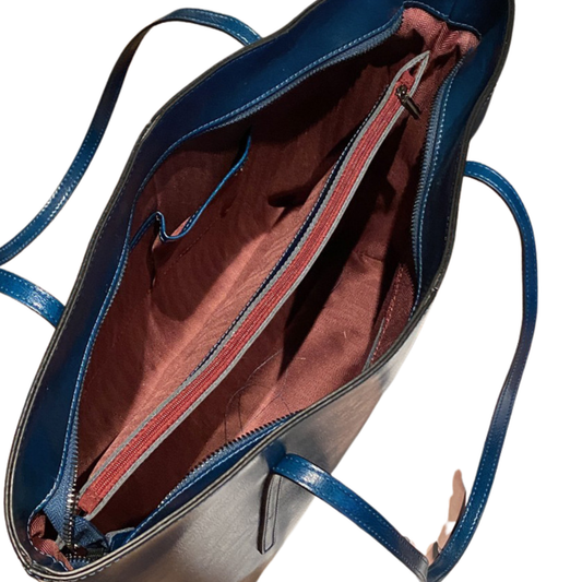 Genuine Oil-Wax Leather Large Capacity Tote & Shoulder Bag