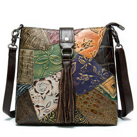 Multi Colour Genuine Italian Leather Designer Shoulder Bags Handbag Satchel Bag - BBG (BrandsByG) Australia