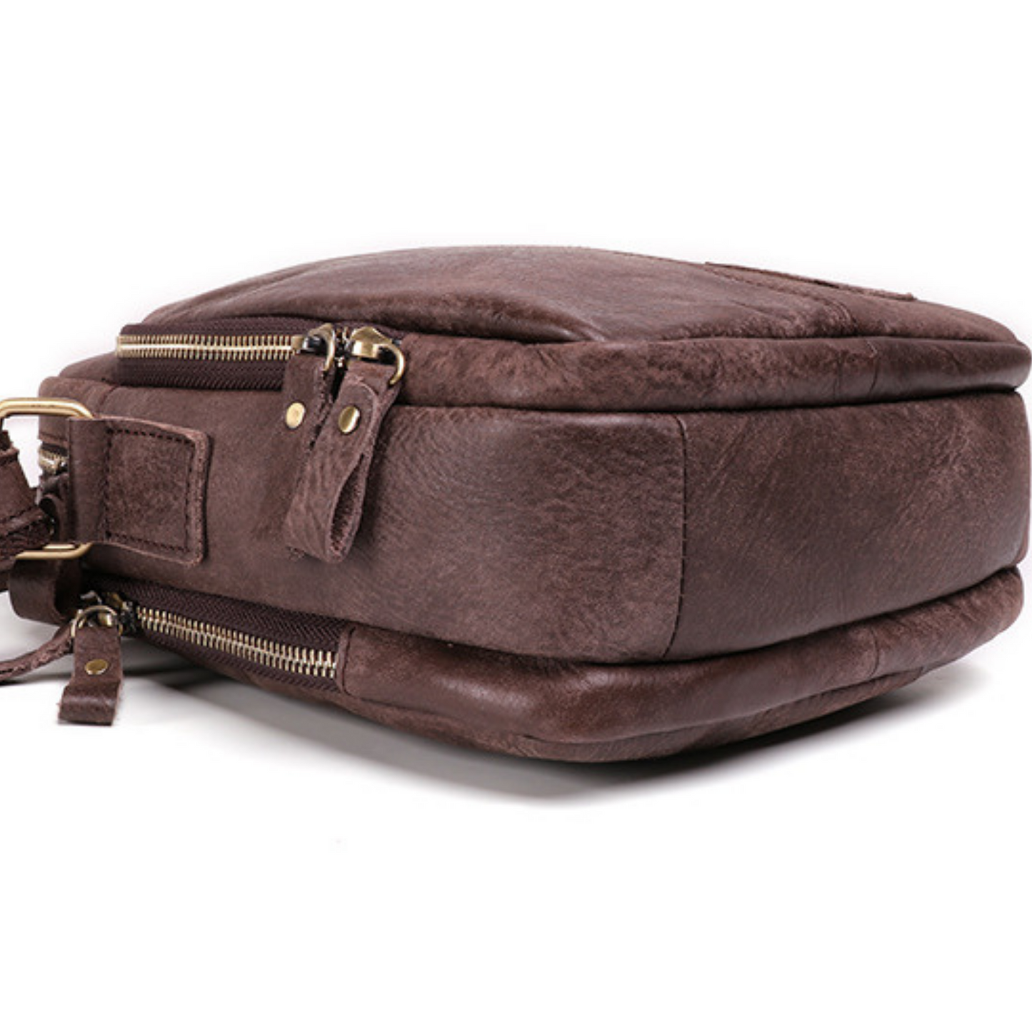 Mens Womens Leather Messenger Bag Travel Satchel Crossbody Bags - BBG (BrandsByG) Australia