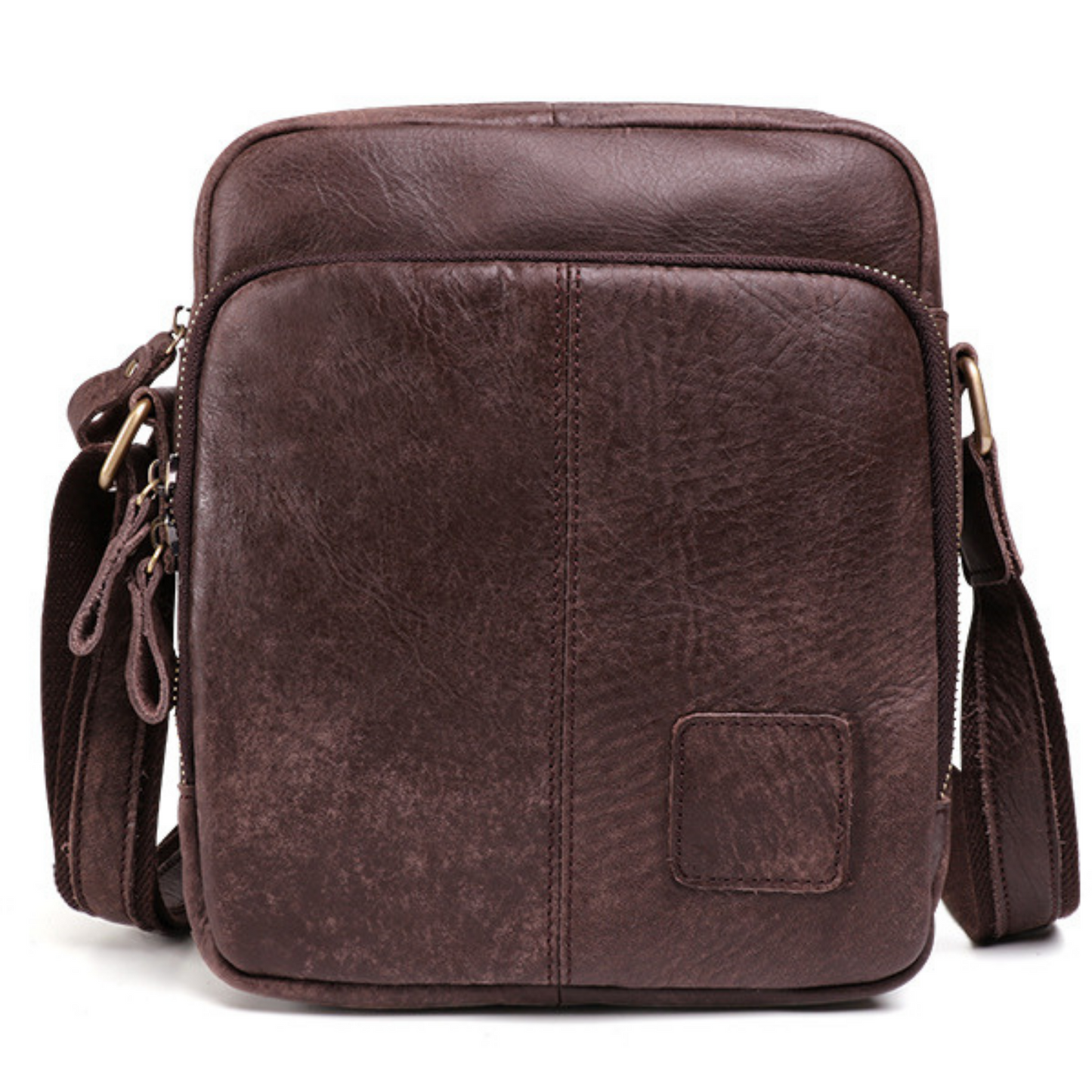 Mens Womens Leather Messenger Bag Travel Satchel Crossbody Bags - BBG (BrandsByG) Australia
