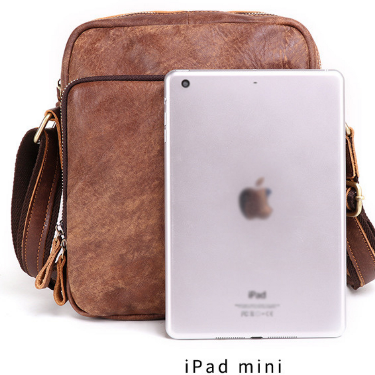 Mens Womens Leather Messenger Bag Travel Satchel Crossbody Bags - BBG (BrandsByG) Australia