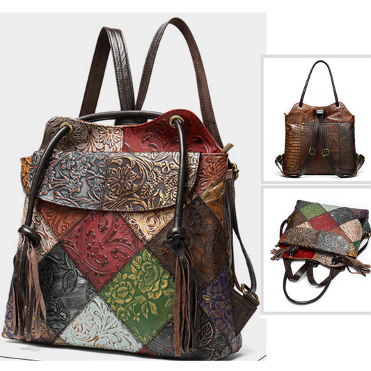 Leather Bags Women's Cross Body Shoulder Satchel Backpack Bag Australia - BBG (BrandsByG) Australia