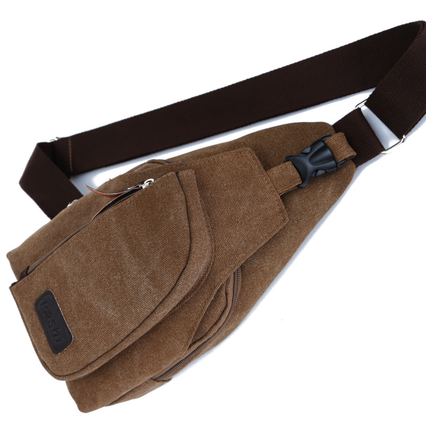 Canvas Sling Satchel Bag Messenger Cross Body Chest Bags - 2 Sizes - BBG (BrandsByG) Australia