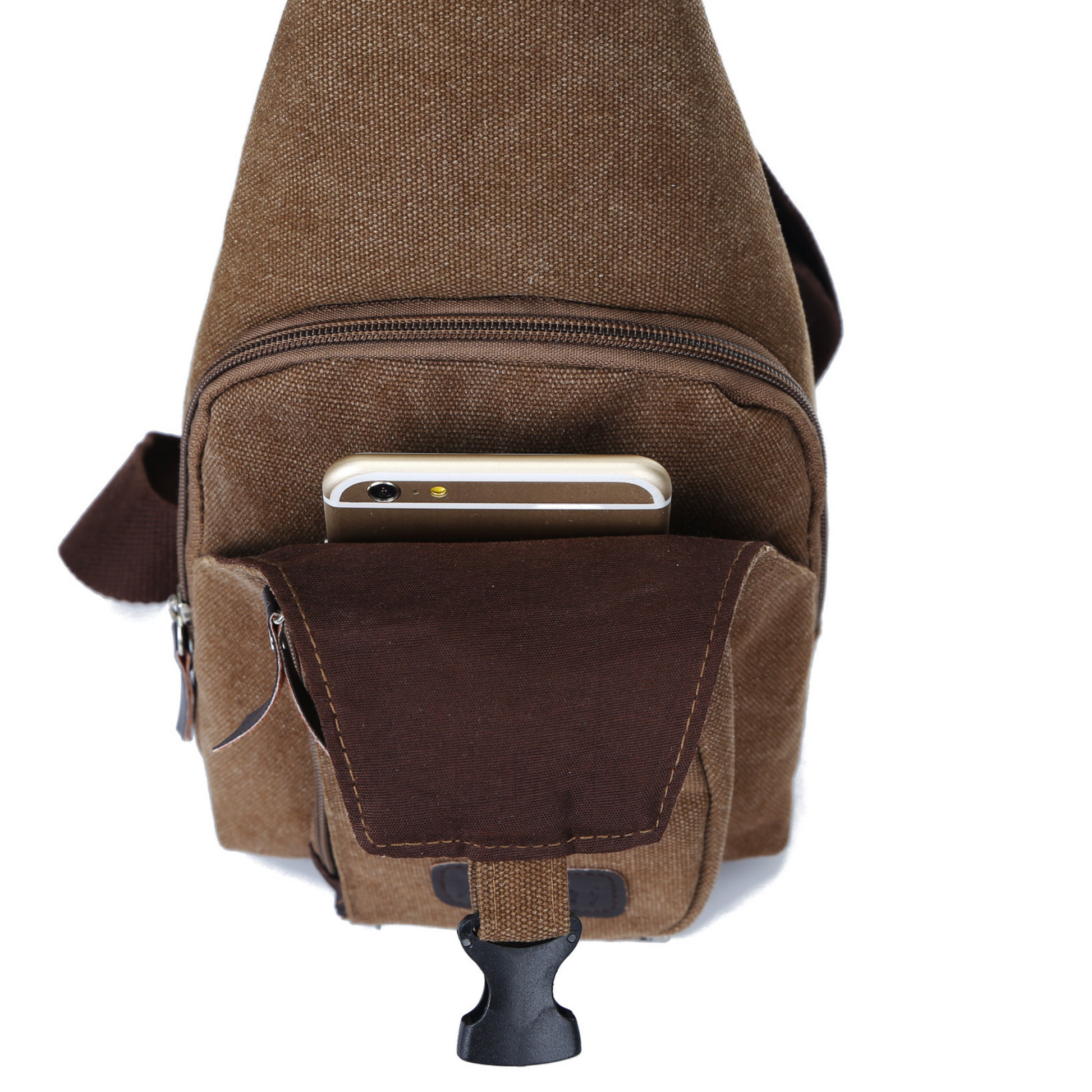 Canvas Sling Satchel Bag Messenger Cross Body Chest Bags - 2 Sizes - BBG (BrandsByG) Australia