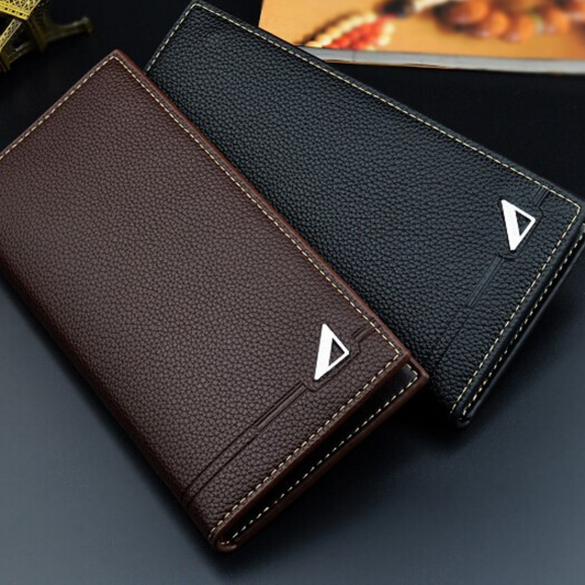 Mens Womens Leather Wallets Phone Cards Coin Photo ID Purse - BBG (BrandsByG) Australia