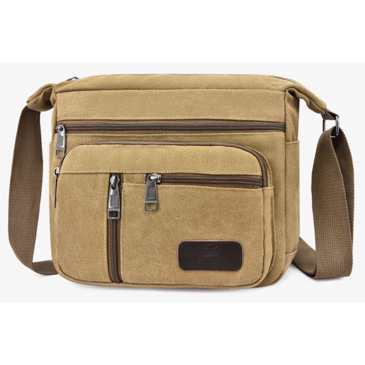 Mens Womens Cross Body Shoulder Canvas Messenger Satchel Bag