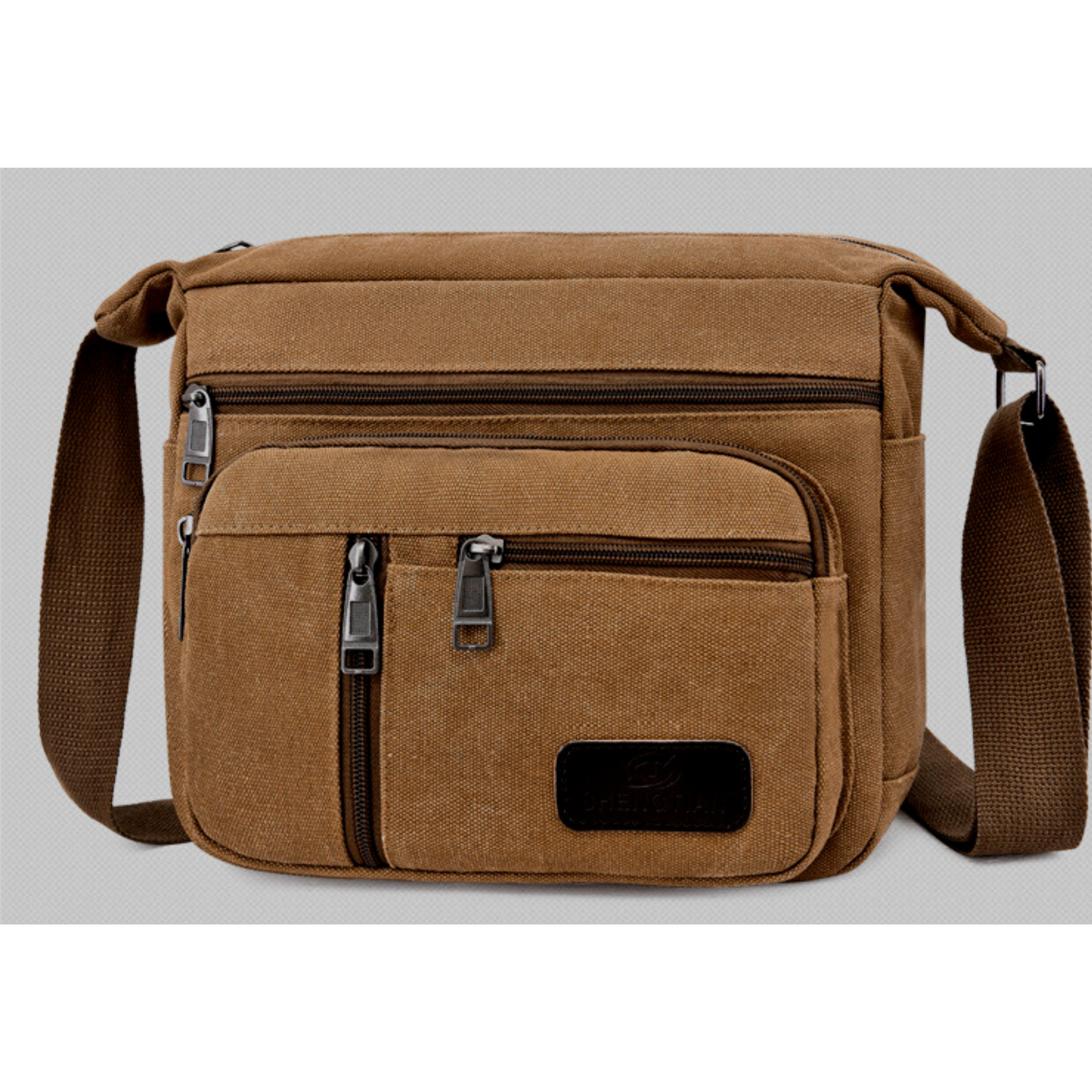 Mens Womens Cross Body Shoulder Canvas Messenger Satchel Bag