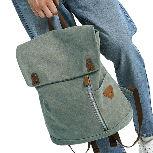 Hiking School Travel Sport Bags Large Canvas Backpack Shoulder Bag - BBG (BrandsByG) Australia