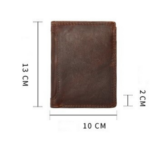 New Leather Credit Card Holder Men's Money Cash Wallet - BBG (BrandsByG) Australia