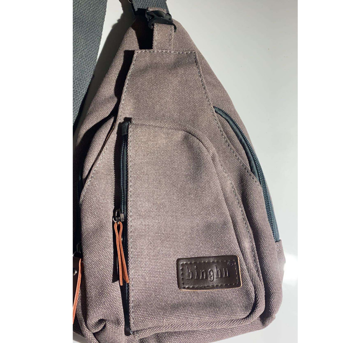 Canvas Sling Satchel Bag Messenger Cross Body Chest Bags - 2 Sizes - BBG (BrandsByG) Australia