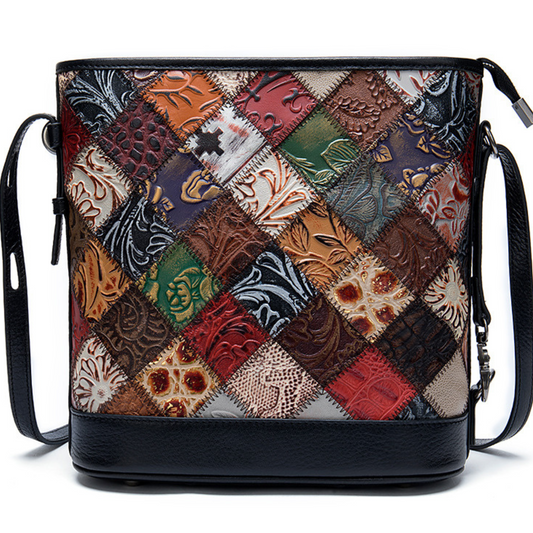 Women's Designer Genuine Leather Cross Body Handbag Travel Work Casual Tote Satchel Bag - BBG (BrandsByG) Australia