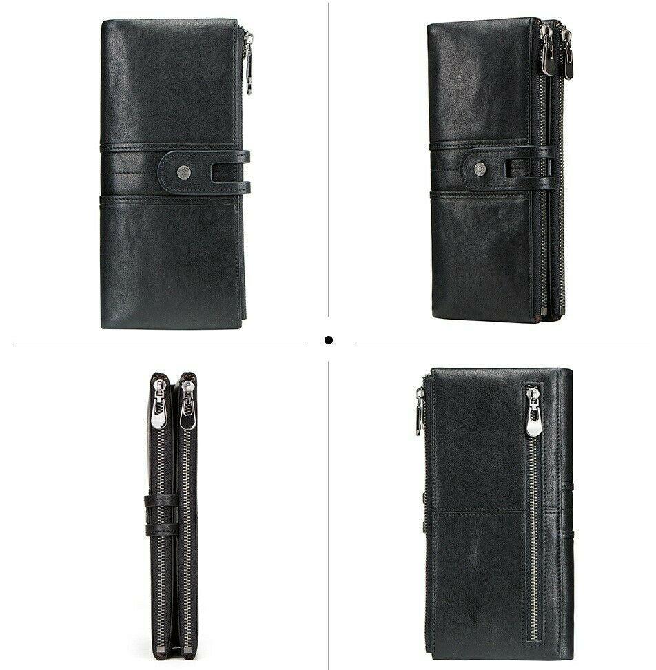 Genuine Leather Ladies Wallet Clutch Purse Coin Bag Card ID Phone Holder - BBG (BrandsByG) Australia