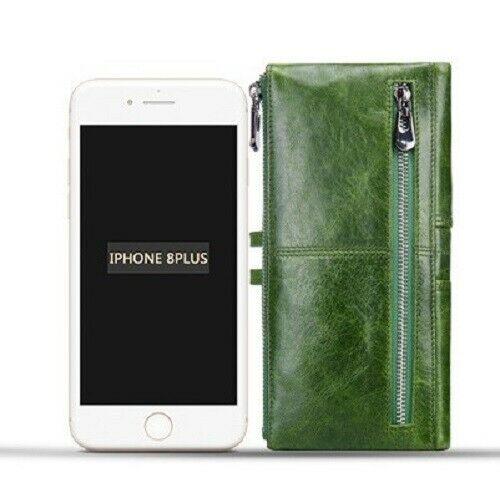 Genuine Leather Ladies Wallet Clutch Purse Coin Bag Card ID Phone Holder - BBG (BrandsByG) Australia
