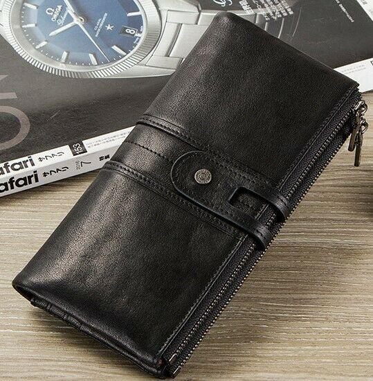Genuine Leather Ladies Wallet Clutch Purse Coin Bag Card ID Phone Holder - BBG (BrandsByG) Australia