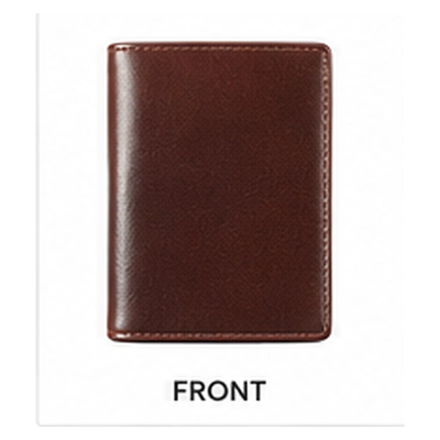 Genuine Leather Multi-Card Wallet – Brown