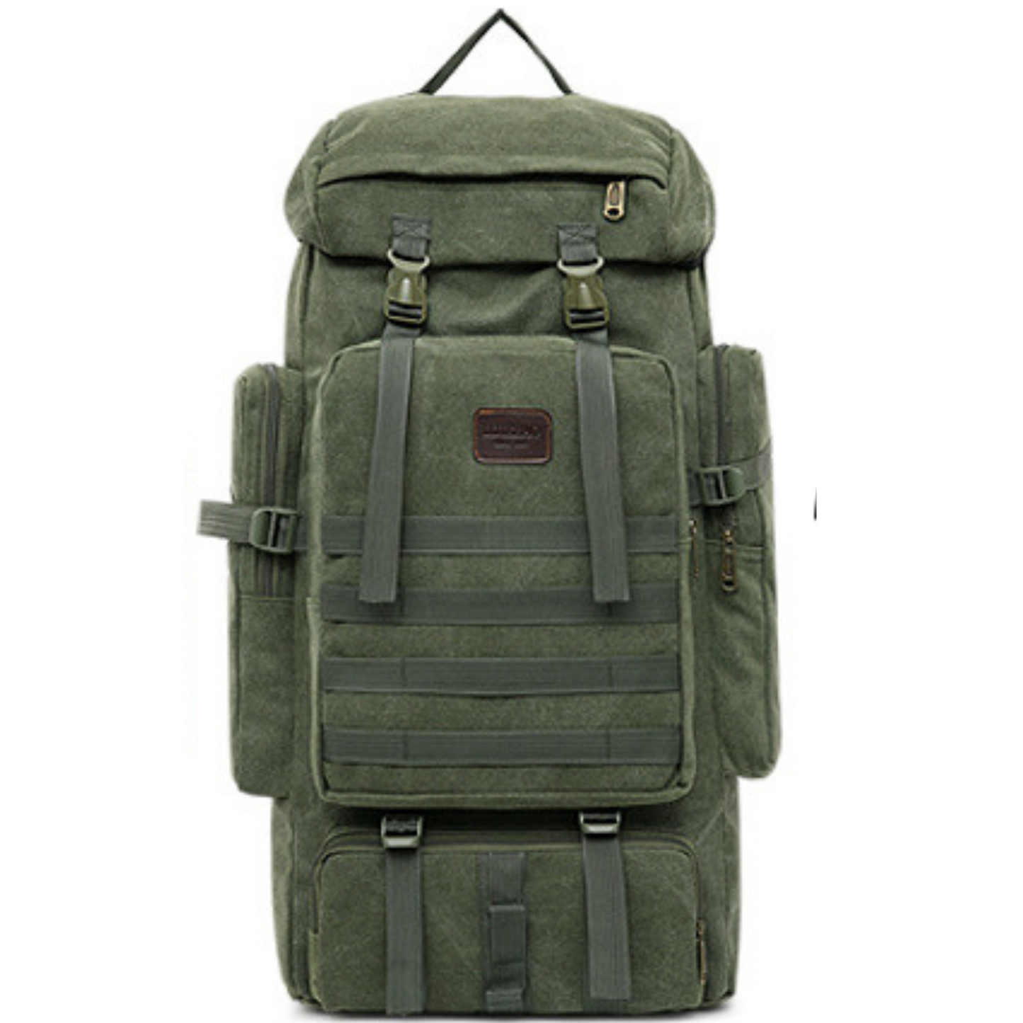 Extra Long Large Canvas Hiking Backpack