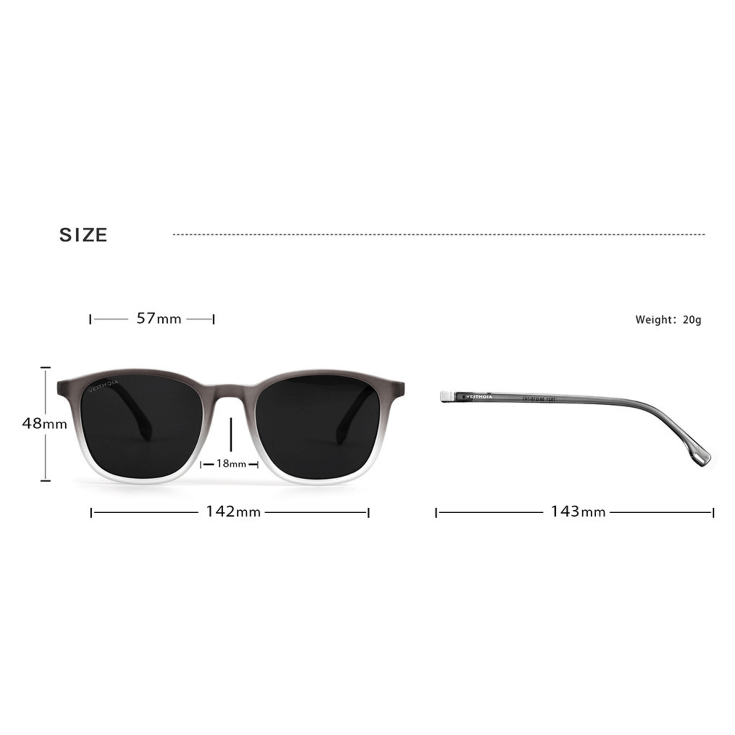 Mens Womens Round Frame UV Protection Polorised Sunglasses - BBG (BrandsByG) Australia
