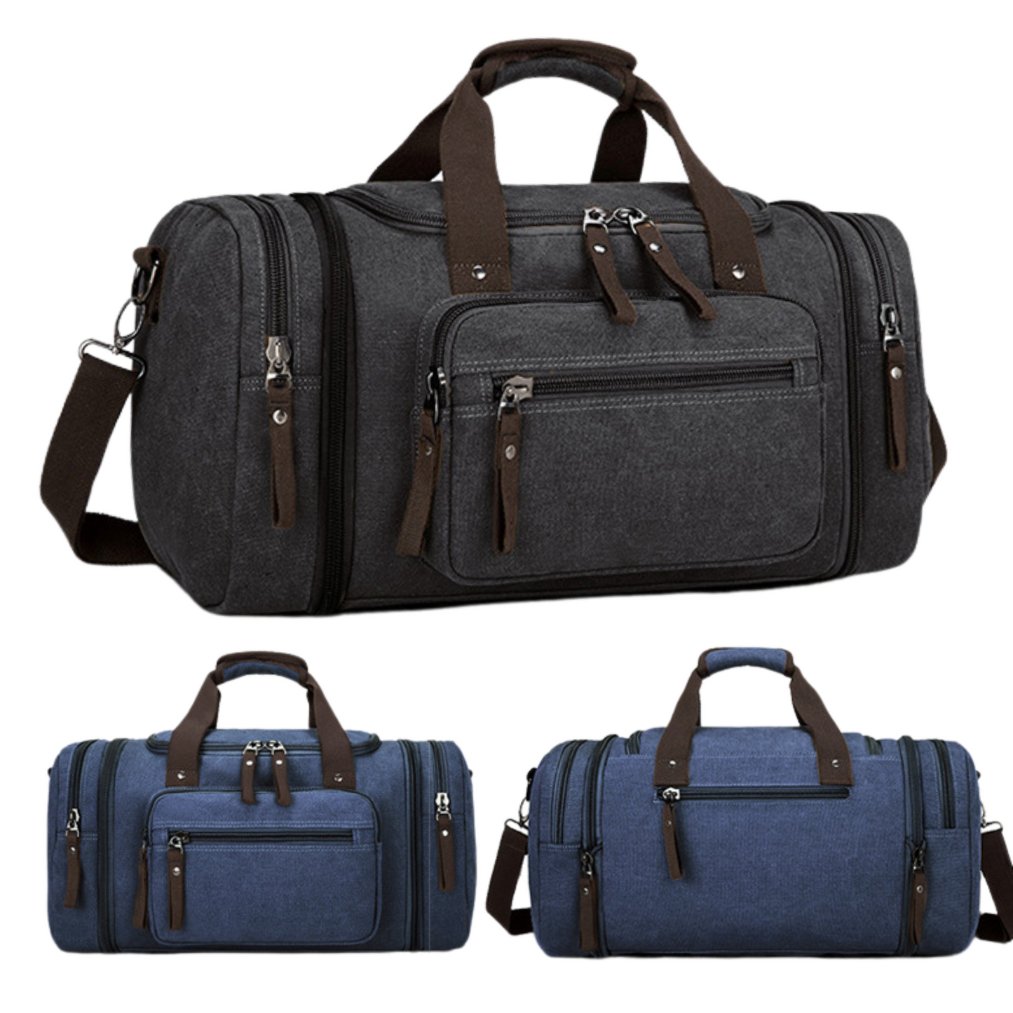 Extra Large Canvas Duffel Bags Sports Travel Overnight Bag