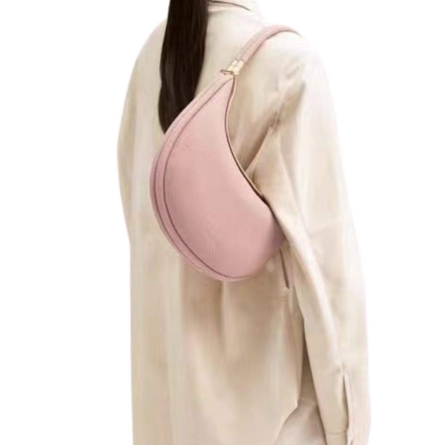 Genuine Leather Half Moon Bag – A Minimalist Masterpiece