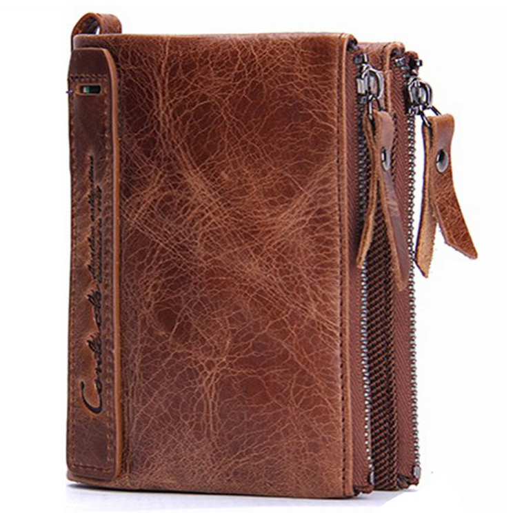 Women’s Top Grain Leather Wallet – Clutch Purse, Coin Bag &amp; Card ID Organiser