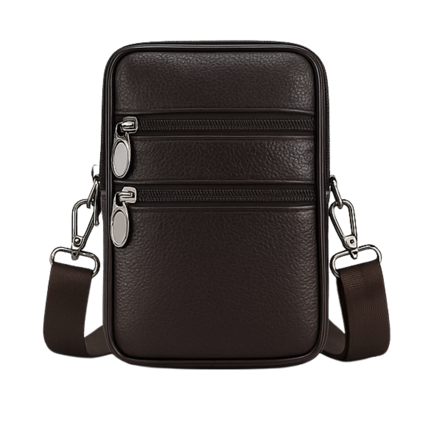 Small Leather Shoulder Cross Body Pouch – Phone, Wallet, Keys, Cash & Coins