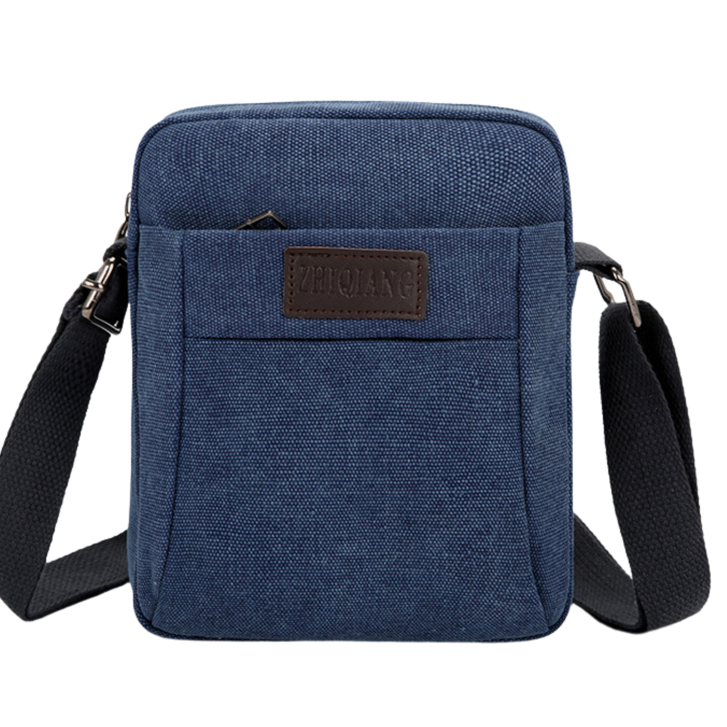 Small Compact Mens Womens Canvas Messenger Bag