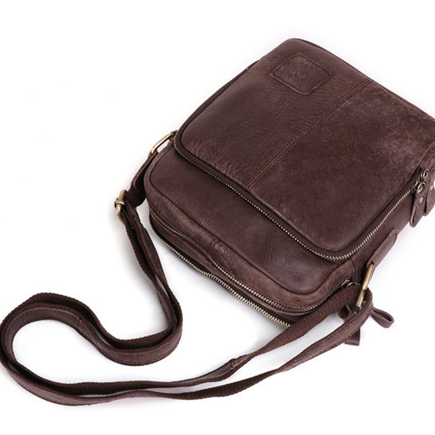 Leather Messenger Bag Shoulder Travel Satchel Crossbody Bags
