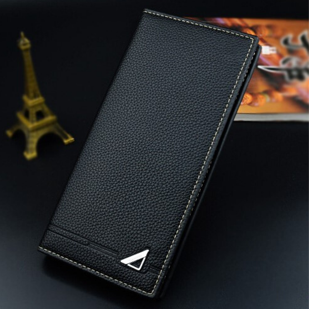Mens Womens Leather Wallets Phone Cards Coin Photo ID Purse - BBG (BrandsByG) Australia