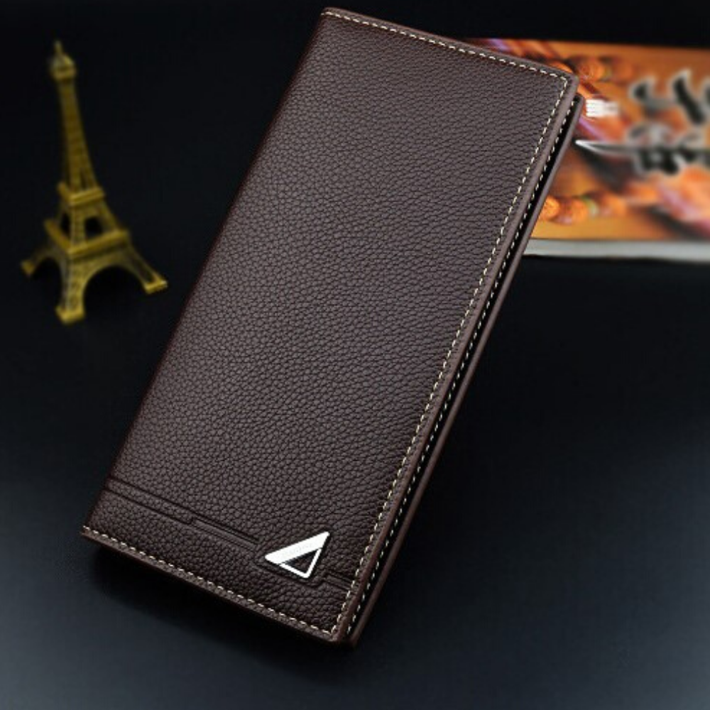 Mens Womens Leather Wallets Phone Cards Coin Photo ID Purse - BBG (BrandsByG) Australia