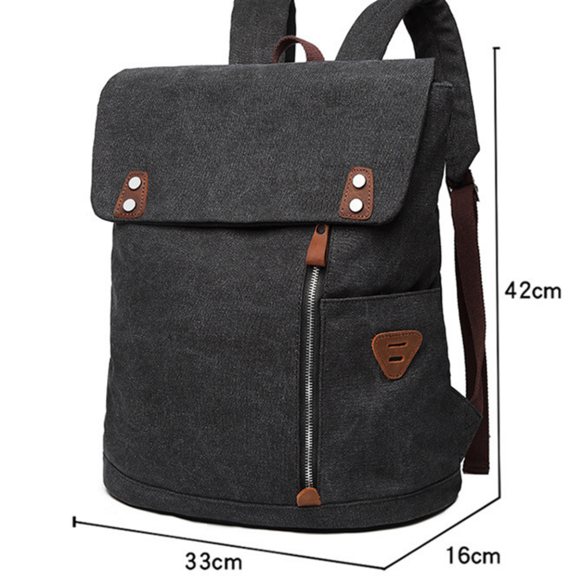Gym School Travel Sport Large Premium Canvas Backpack Shoulder Bag