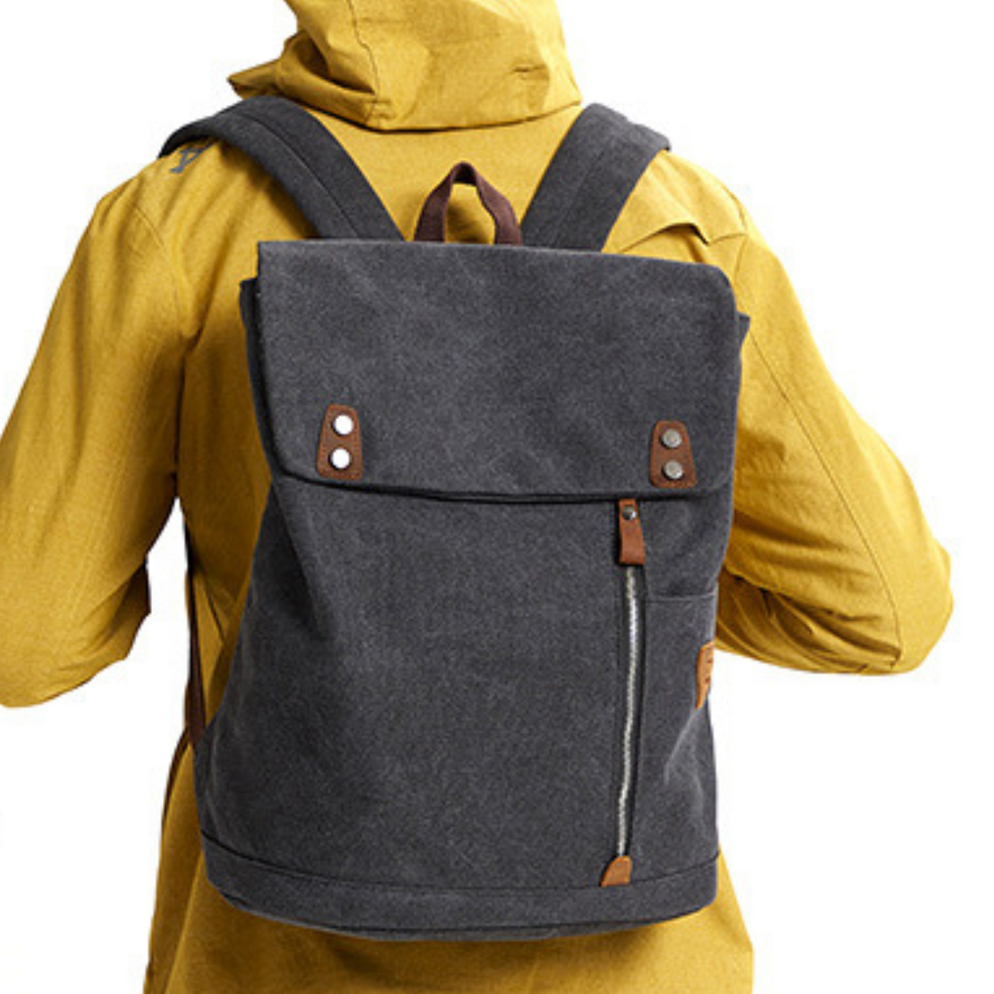 Gym School Travel Sport Large Premium Canvas Backpack Shoulder Bag