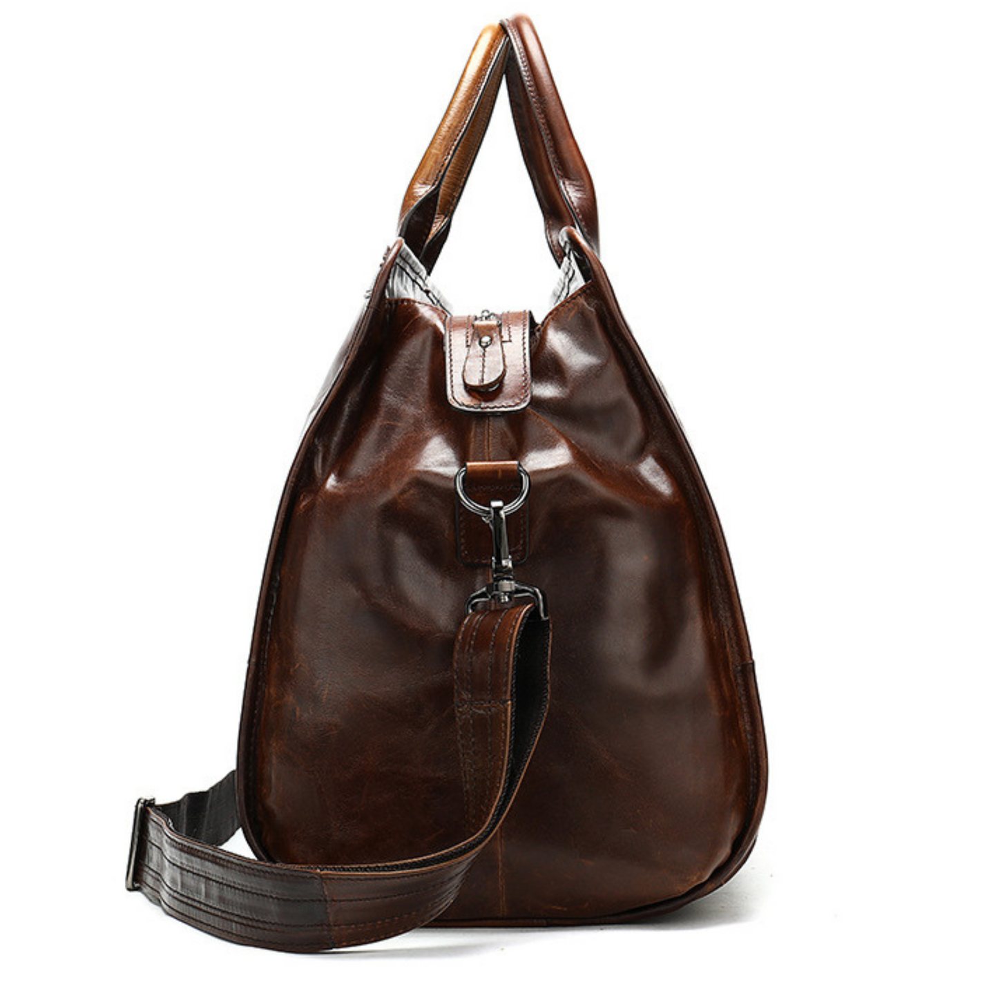 Ultimate Top Grain Genuine Leather Duffle Bags Travel Work Designer Cross Body Bag